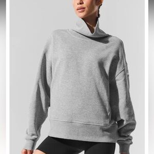 ALO mock neck sweatshirt